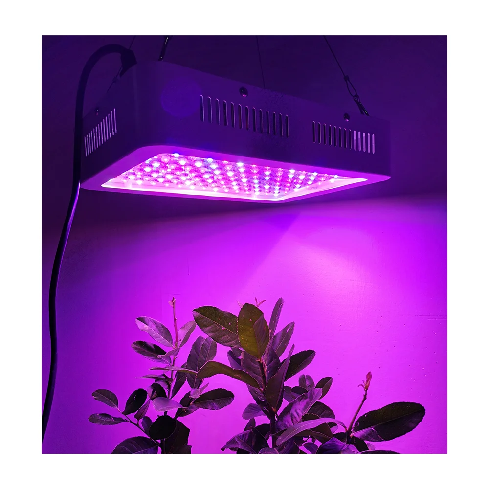Светодиодный светильник для выращивания, полный спектр, тент для выращивания, теплица, большая площадь, для выращивания в помещении, 100-240 В, 1250 Вт, УФ ИК-панель светильников