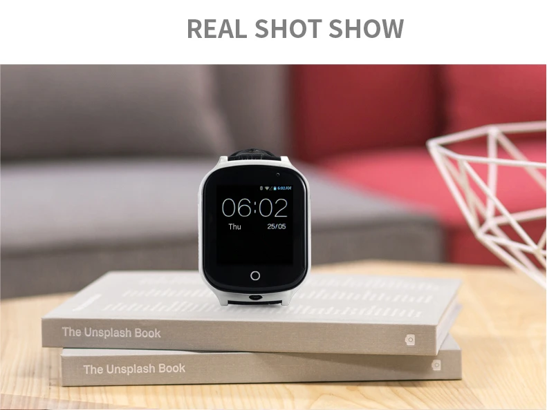 homens crianças gps smartwatch com câmera de