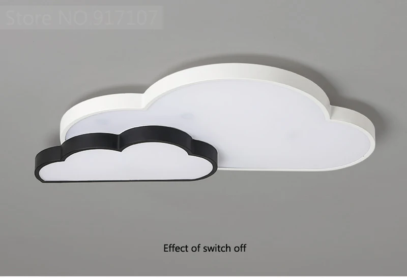 Luz para Sala de Jantar da Criança das Crianças Quarto Moderna Nuvem Preta Lua Estrela Coração Teto Led Flush Teto-lâmpada Luz 12 Crianças quarto luz moderna nuvem preta lua