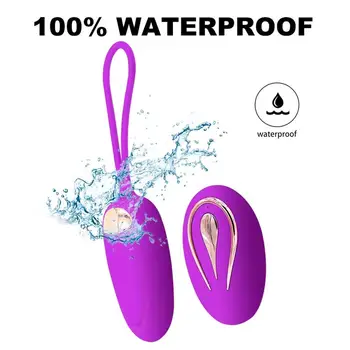 

Portable Electric Jumping Egg for Women Yoga Multi Frequency USB Charging Wireless Remote Contral Massage Ball