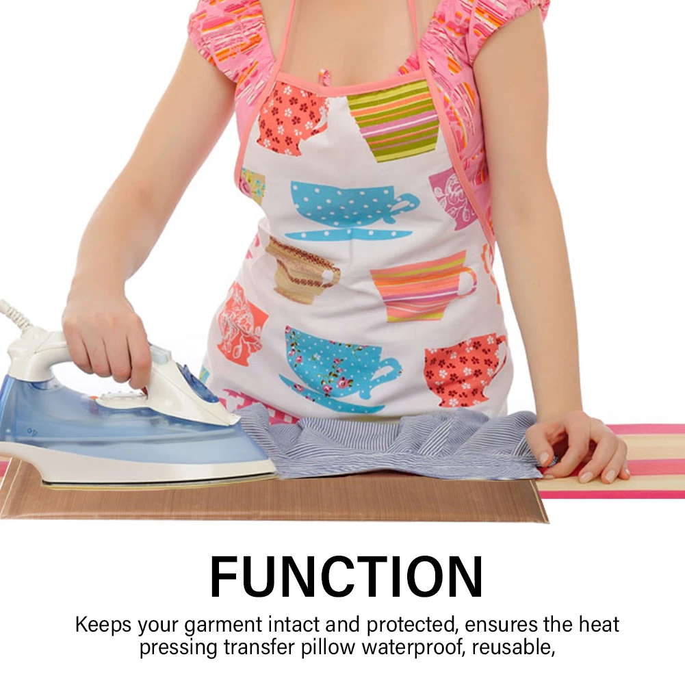 4pcs Heat Press Transfer Pillow 4 Sizes Hot Pressing Tool Cushion Vinyl Project For Clothes Practical Iron Mat Household Thermal