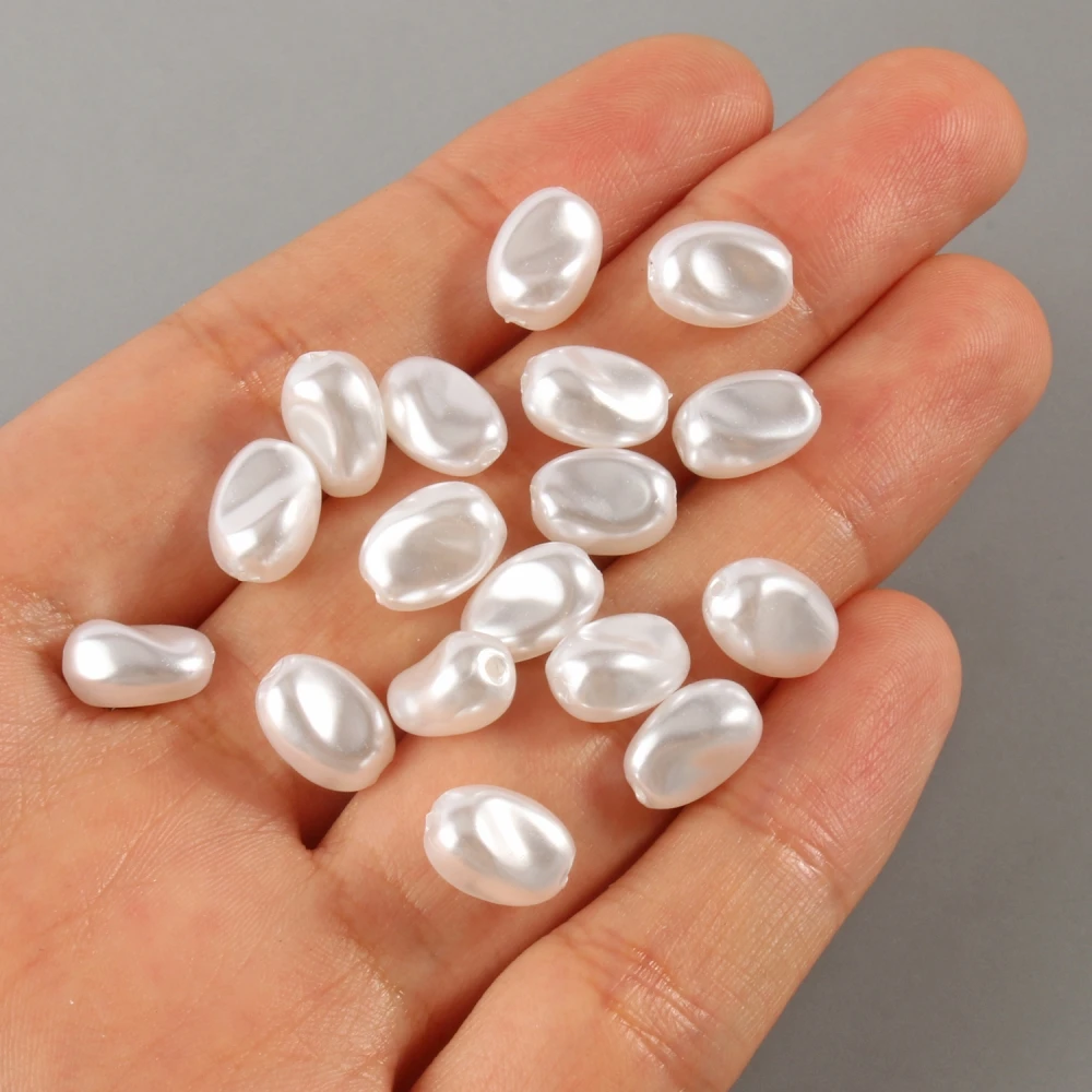 Imitation Baroque Pearl Plastic Beads Star Heart Loose Spacer Beads For Jewelry Making Bracelet Handmade DIY Craft Accessories