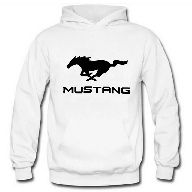 Мужские толстовки Mustang с принтом логотипа автомобиля, Толстовка на весну и осень, модная мужская толстовка в стиле хип-хоп, harajuku, Повседневная Толстовка с капюшоном, флисовый спортивный костюм X - Цвет: as picture