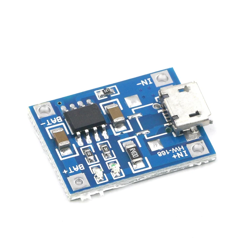 10 шт. 5 в 1A Micro USB 18650 литиевая батарея зарядное устройство Модуль + защита двойной