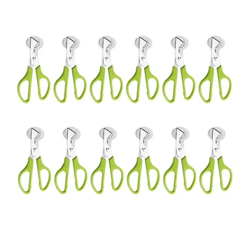

12PCS Quail Pigeon Fresh Egg Shell Birds Eggs Kitchen Tool Scissors Cracker Opener Cigar Cutter Cutting Device Kitchen