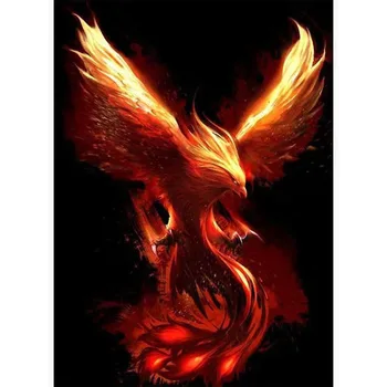 

Full Square/Round Drill 5D DIY Diamond Painting "Phoenix Bird" Embroidery Cross Stitch 5D Home Decor Gift