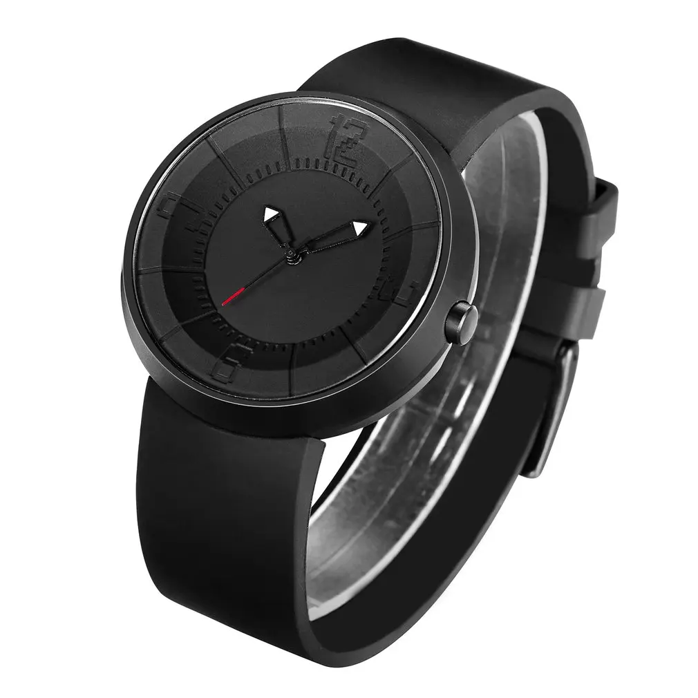 Break Lover's Analog Quartz Wristwatch With Box Creative Silicone