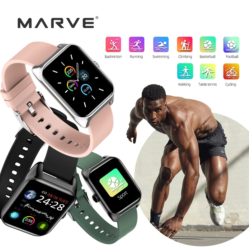 2021 Smart Watch Men Smart Watche Women Smart Watch Android Ios Reloj Inteligente Reloj Inteligente Mujer Iwo B58