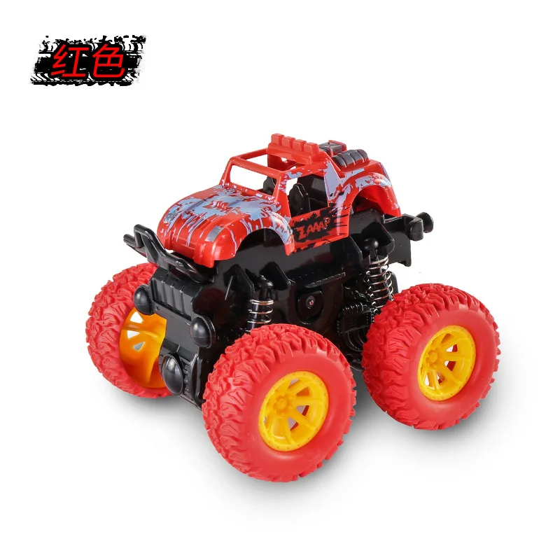 1PC Kids Car Toys Monster Truck Inertia SUV Friction Power Vehicles Baby Boys Super Car Blaze Wheel Children Gift Toys Hot - Цвет: Сиренево-синего цвета