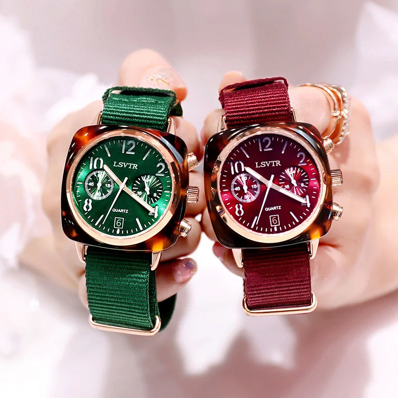 

Watch Women Rhinestone Watches Ladies Watch Canvas Strap Large Dial Women Watch Casual Quartz Wrist Watch Relogio Feminino Clock