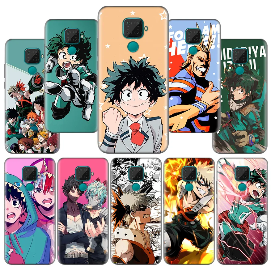 

Boku No Hero Academia Pattern Case Coque for Huawei P Smart Plus 2019 P Smart Z Nova 5 5i Pro Y9 Y7 Y6 Y5 2019 2018 Fundas Capa