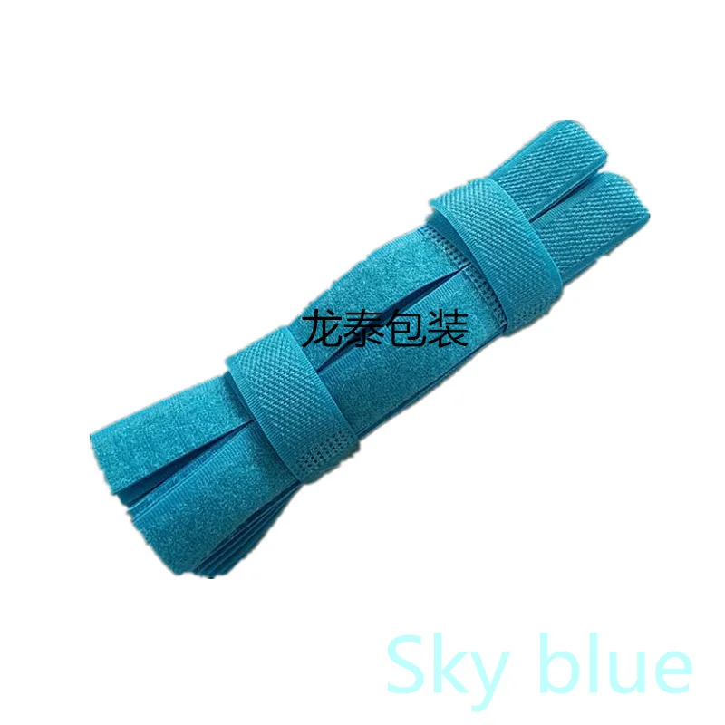 50pcs Colourful Reusable Fastening Wire Cable Ties Organizer Cord Cable Tie Rope Holder for Laptop PC TV Reusable Cable Ties