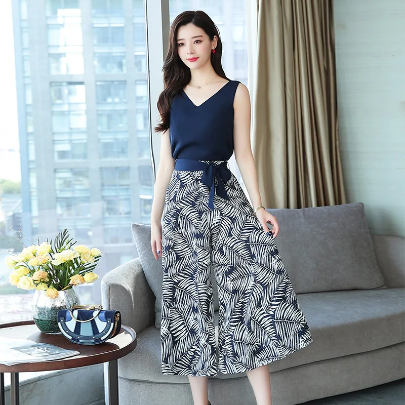 

2019 WOMEN'S Dress Summer Popular New Style Set Dress Elegant High-End Mid-length Waist Hugging Slimming Spring Clothing Divided