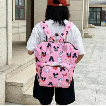 

New Baby Backpack School Bag Boys Girls Mickey Minnie Bags School Children Kindergarten Fashion Travel Portable Bags