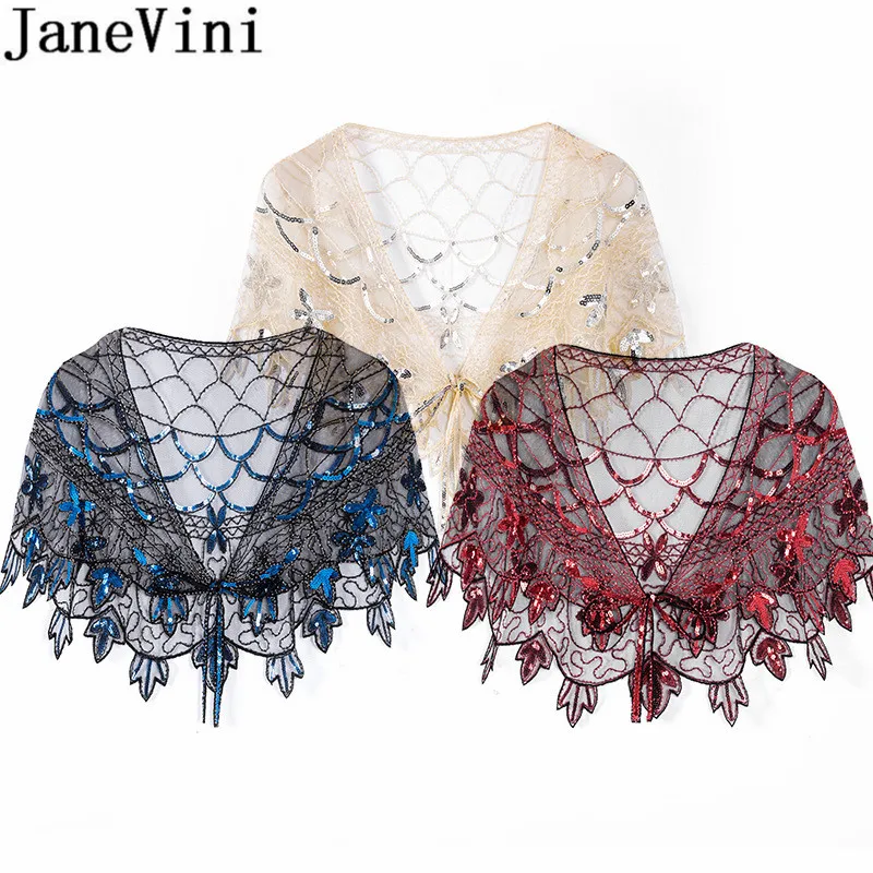 sparkly evening shawl