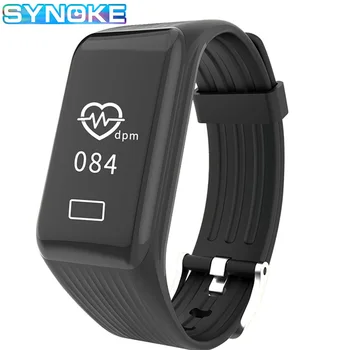 

SYNOKE Men Smart Watch Blood Pressure Heart Rate Sleep Monitor Waterproof Message Reminder Women Smart Watch Relogio Feminino