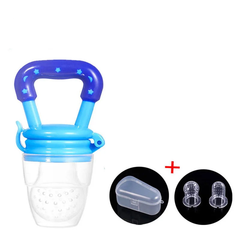 Baby Nutrition Fruit and Vegetable Chew Pacifier Bite Combination Set Food Bag Chupeta Alimentadora Dummy Fruta Silicone | Мать и ребенок