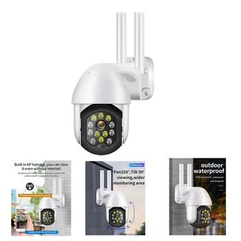 

Wifi Camera Outdoor 360-Degree Panoramic 1080P Smart Camera Security Monitor Surveillance Waterproof IP Camera