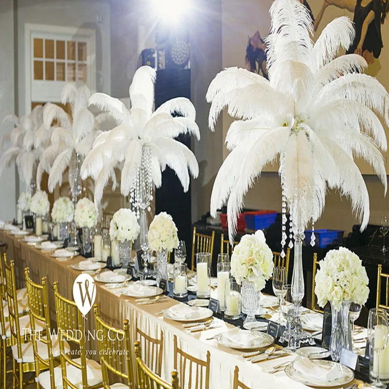 DIY Ostrich Feather Centrepieces Plume Centerpiece For Wedding Party Table  Decoration 6 28inch 15 70cm With From Alegant_lady, $0.41