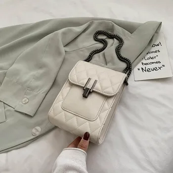 

Bags For Women 2020 Autumn New Small Bag Mini Female Bag Fashion Mobile Phone Bag Lingge Chain Shoulder Bag Ladies Messenger Bag