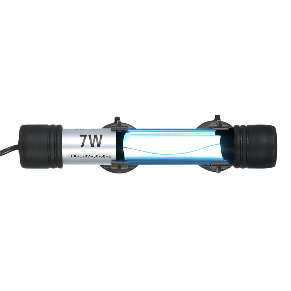 7W/9W/11W UV Sterilization Lamp Light Submersible Ultraviolet Sterilizer Water Disinfection for Aquarium Fish Tank Pond EU/IS/UK