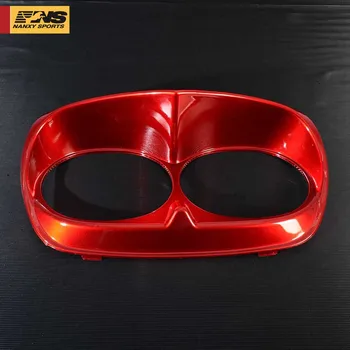

Dual Headlight Fairing Trim Bezel Scowl Cover For Road Glide 1998-2013 01 02 03 04 05 06 Front Headlight Cover