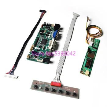 

Fit LP171WX2 (TL)(A1)/(TL)(A2)/(TL)(A3)/(TL)(A5) 1CCFL 17.1" 1440*900 keyboard 30Pin LVDS M.NT68676 LCD controller board DIY kit