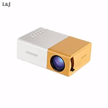 LED Mini Projector For Home Theater Portable HD 1080P USB Audio Video Mini Beamer For Home Office Media Player Projectors #LR3
