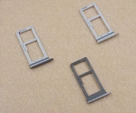 Одинарный/двойной металлический пластиковый держатель слота Nano Sim-карты для Samsung