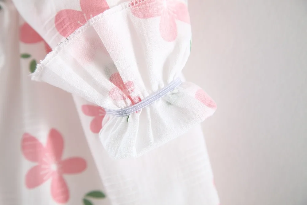 Baby Girls Long Sleeve Round Neck Cotton Linen Dress Fall Winter Top Clothes dress