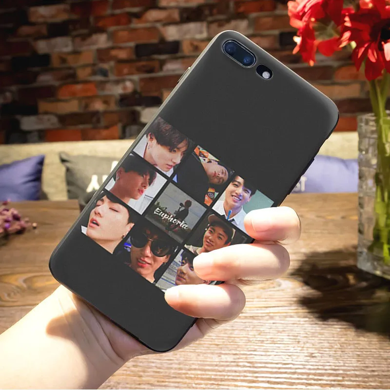 

KPOP Euphoria Jungkook Phone Case For Iphone XR X 6 6S 7 8 Plus Winter Fundas Apple 11 Pro XS Max SE 2020 iphone 12 pro max