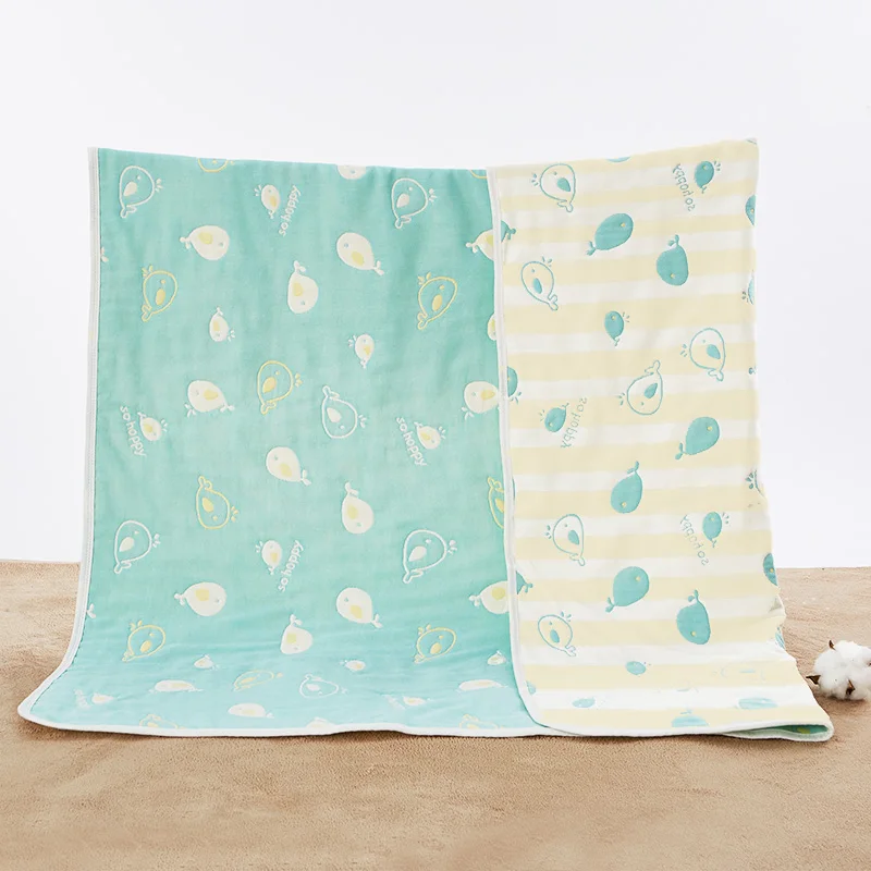 Детское одеяло из муслина 6 слоев 110x110 см|muslin baby blanket|baby blanketinfant swaddle |