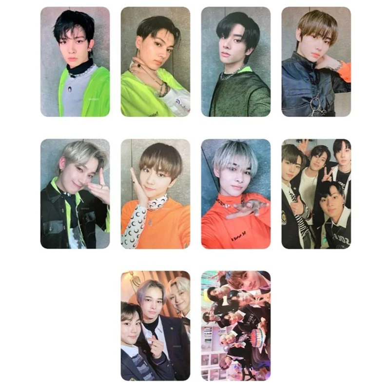10pcs/set KPOP ENHYPEN Photocards BORDER: CARNIVAL FEVER High Quality Photo Cards For Enhypen Fans Gift Collection | Канцтовары для