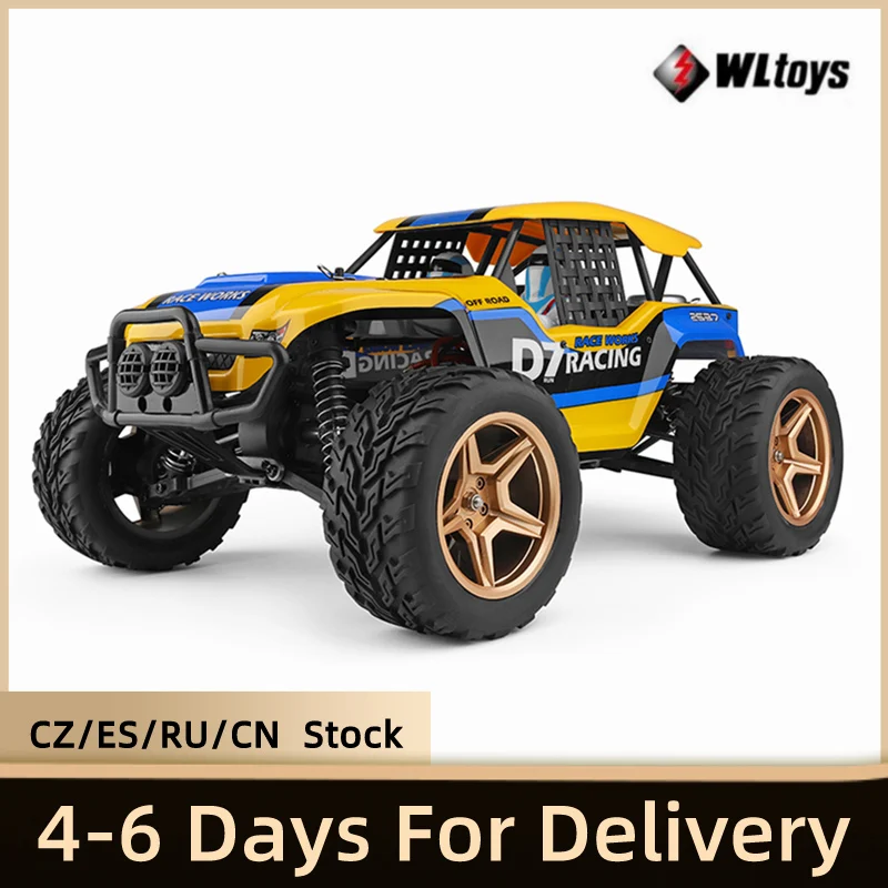 Wltoys 12402-A D7 1/12 RC Car 2 4G 4WD Buggy Crawler 550 мотор 45 км/ч высокоскоростной внедорожный