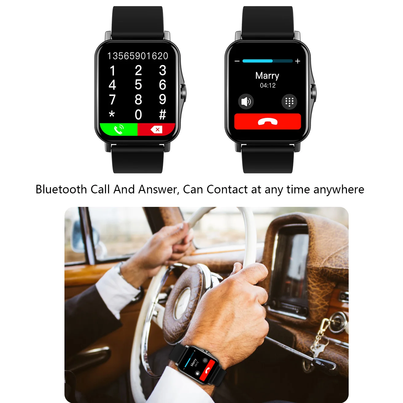 Reloj Inteligente Mujer Smartwatch Android Men 2021 Smart Watch Man Bluetooth Call Smartwatch Women For Xiaomi Mi Phone GTS 2