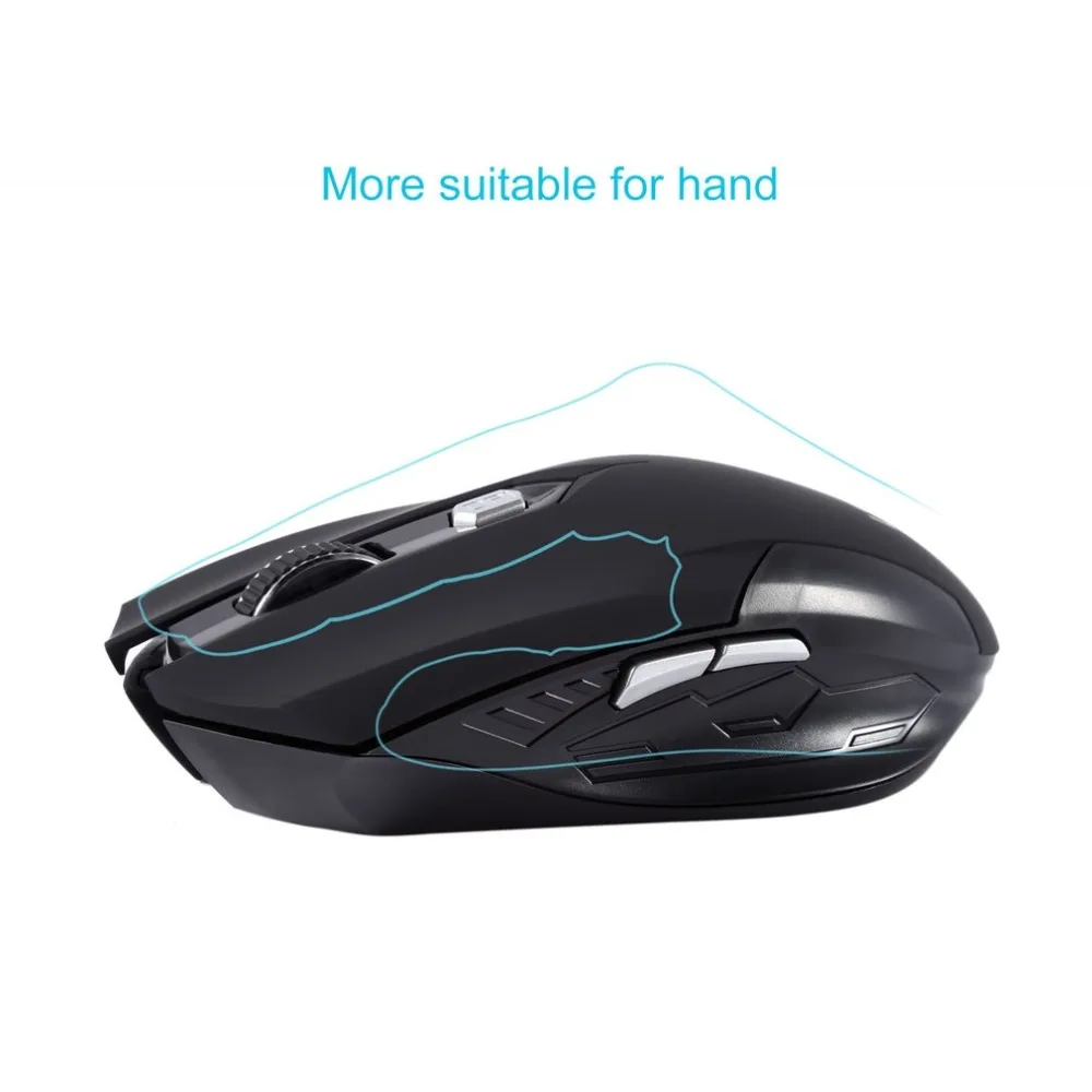 2.4GHZ Wireless Connection Technology Optical Mouse 1600(dpi) 6(key) G31 Suitable for Games Office Leisure Use