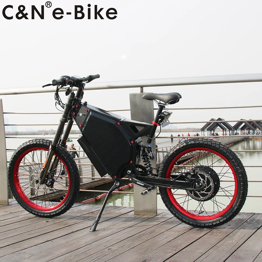 Pre-owned Price of  2019 Popular Powerful 72v 3000w Electric Bike Electric Motorcycle Mountain Bike for sale