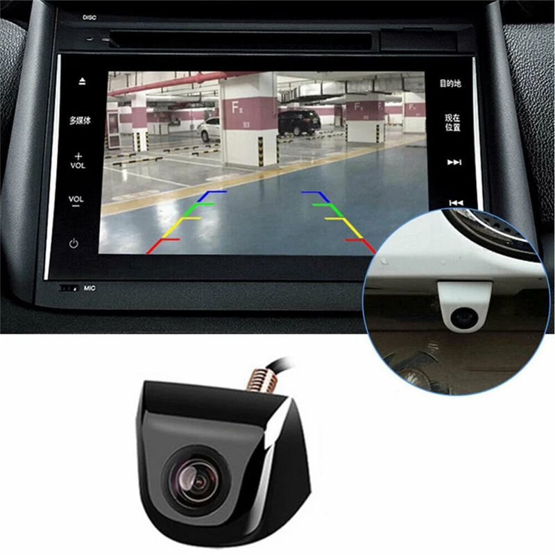 Caméra de recul universelle pour voiture, vision nocturne, caméra de recul, caméra de stationnement, étanche, grand angle, vidéo HD 170 °