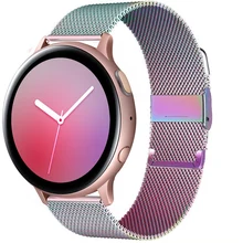 

20mm/22mm Magnetic Loop band For Samsung Galaxy watch 3 45m 41mm/Active 2 46mm/42mm Gear S3 bracelet Huawei GT/2/2e watch strap