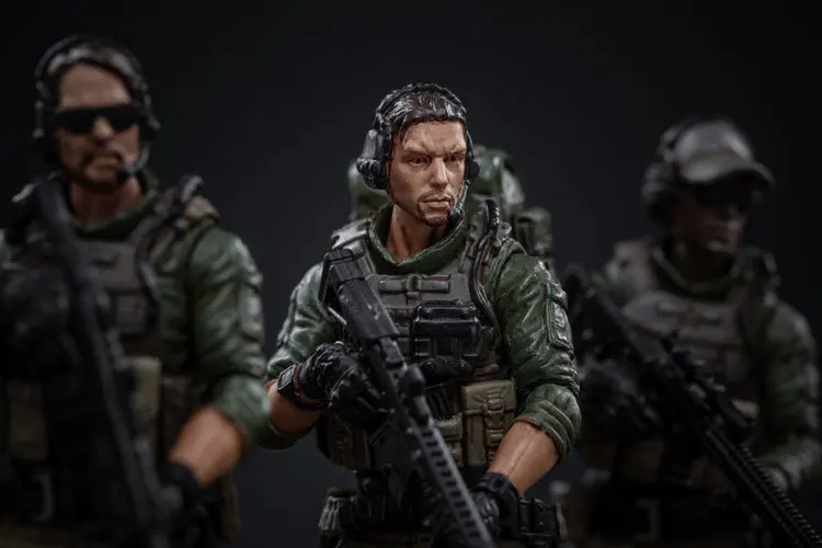 Dark Source 1: 18usmc beauty военно-морская экспедиторская сила непосредственно под рекогносцировочной компанией 3,75 мобильный военный солдат