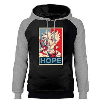 

Dragon Ball Anime Hoodies Torankusu Super Japan Anime Harajuku Hooded Sweatshirts Raglan Dragonball Streetwear Sportswear