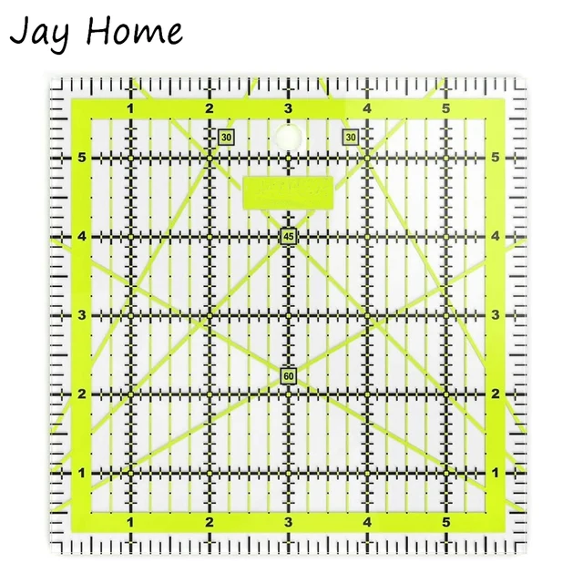 Sewing Tools Patchwork Square Ruler  10 Inch Square Ruler Quilting -  4.5x4.5 - Aliexpress