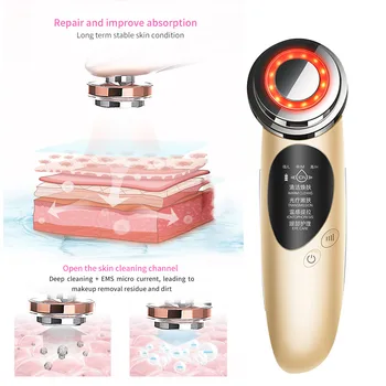 

Skin Rejuvenation Device Face Lifting Tightening Electronic Beauty Machine Facial Cleanser Massager Wrinkle Removal