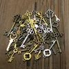 20pcs/lot Antique Silver Color Key Charms Pendants Bracelet Findings Alloy Metal Charms for Jewelry Making DIY Supplies ► Photo 1/2