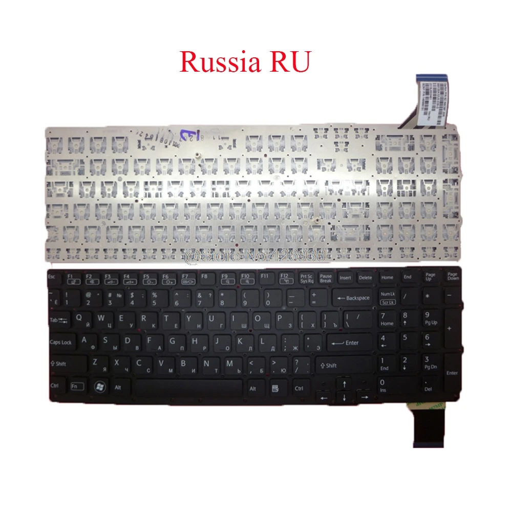 Ноутбук RU TR клавиатура для SONY VAIO VPCSE VPC SE серии 9z.n6cbf. 20r 148986151 550120A32U0 035 G 20t Россия