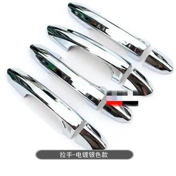 

ABS car Door handle Protective covering Cover Door Handle Bowl Trim for Ford EDGE 2015-2018 Car Styling