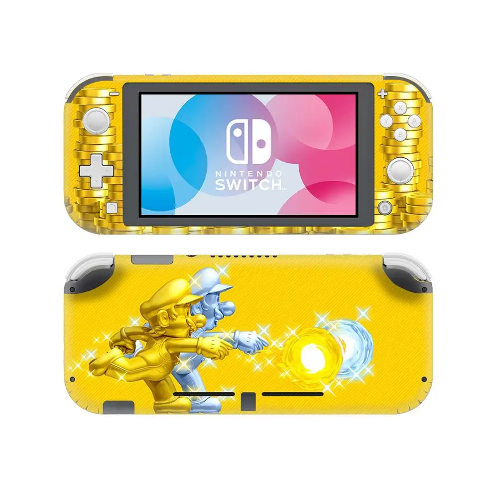 Новая игра, Супер Марио, наклейки для кожи для kingd Switch Lite, контроллер консоли, защита кожи, Виниловая наклейка, NS мини-наклейки
