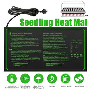 

Seedling Heat Mat Plant Seed Germination Propagation Clone Starter Warm Pad Mat 60x30cm Vegetable Flowers Garden Tool Supplies
