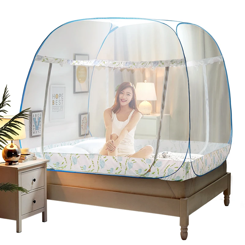

Pink Blue Portable Mosquito Net for Double Bed,Folding Tent Bed,Bed Canopies Adults,Yellow Mosquito Nets,Kids Mosquitero Netting