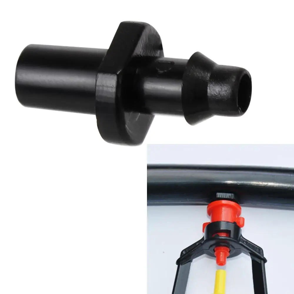 

1/4" Straight Barb Connector 4/7 Hose Nozzle Arrow Drip Adapter Drip Irrigation Fittings Dripper Emitter Accessories